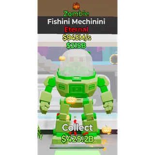 Fortnite Steal the Brainrot Zombie fishini Mechinini 945M/s 1trait