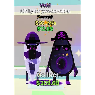 Fortnite Steal the Brainrot Void Chilyeie Y Avocadoa