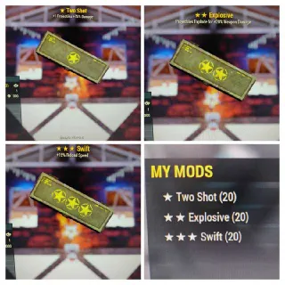 60 MODS 20 TS EXP SWIFT