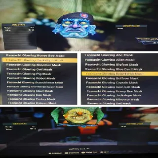 All 21 GLOWING Fasnacht