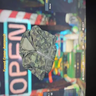 Forest Camo Jumpsuit