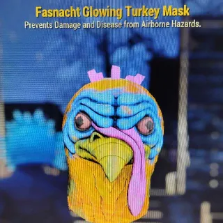 Glowing Turkey Mask