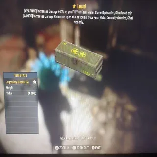 5x Lucid legendary MOD