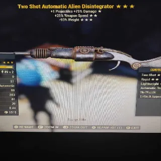 Alien Disintegrator TSWS