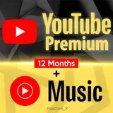 Youtube Premium 12 Months (1 year) Account - individual 