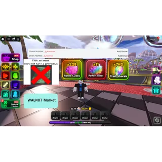 ACC LVL32 | 53000 Gems 740 Trait Rerolls | Anime Squadron | Unverify  [Instant Delivery]
