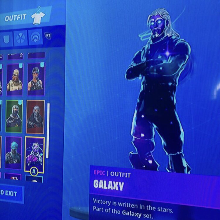 Bundle Fortnite Battle Royale Stacked Account With Black - fortnite galaxy skin roblox