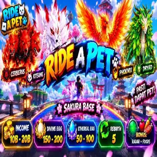 RIDE A PET ACCOUNT