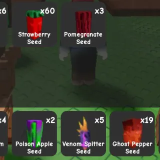 BUNDLE SEEDS +50M SHECKLES