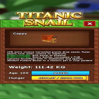 COLOSSAL SNAIL