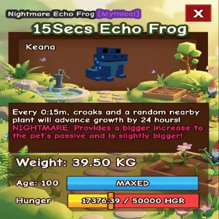 15SECS ECHO FROG