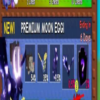 PREMIUM MOON EGG 10×