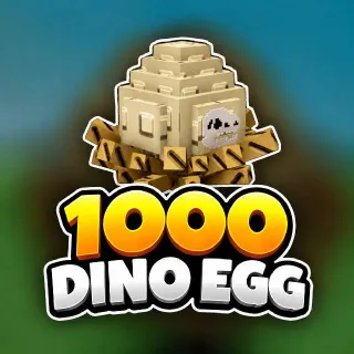 1000 DINO EGG ACCOUNT