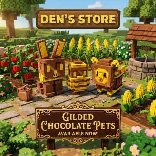 GILDED CHOCOLATE PETS