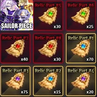 Full Relic Set - Sailor Piece