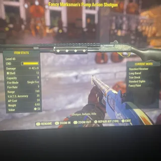 fancy marksman’s pump
