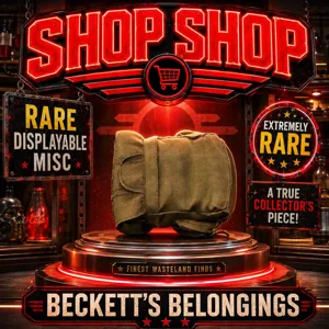 Beckett’s belongings