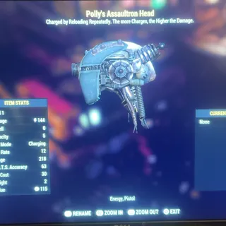 Polly’s assaultron head