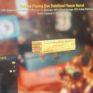 enclave stabilized flame