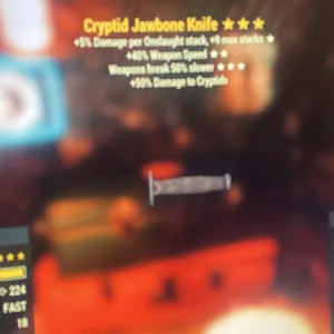 cryptid jawbone knife