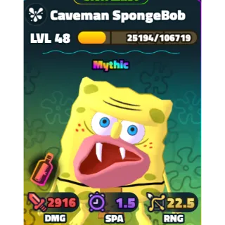 SF CAVEMAN SPONGEBOB TOWER DEFENSE