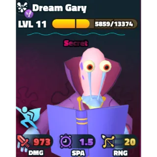 dream garry spongebob tower defense