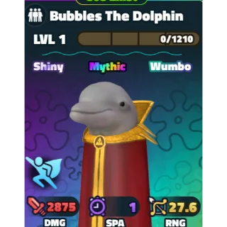 SHINY WUMBO BUBBLES THE DOLPHIN