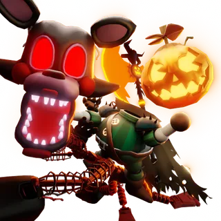 fnaf td 2 Headless Horseman Mangle