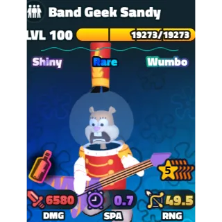 SHINY WUMBO BAND GEEK SANDY SF 