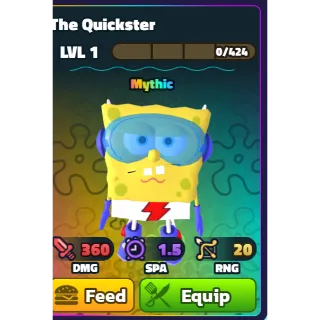 spongebob tower defense quickster