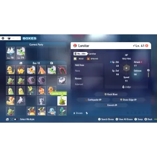 Any 1 Shiny Pokémon 6 IV for Pokemon Legends Z