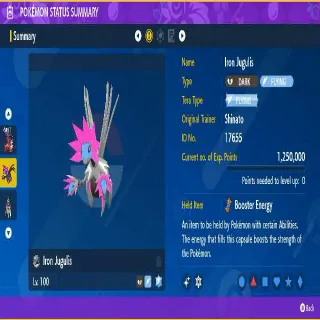 Shiny Iron Jugulus ✨ Battle Ready Max Stats