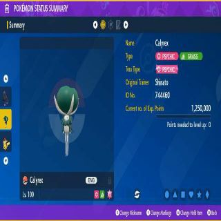 Battle Ready Calyrex 6IV Max Stats