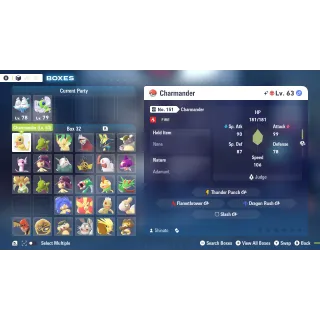 Shiny Adamant Nature Alpha Pokémon 6 IV for Pokemon Legends ZA Pick Any One Pokémon for $3 I can make custom bundles