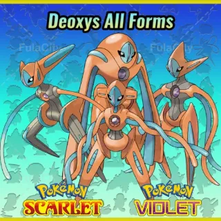 Deoxys all Forms Non Shiny 6 IVs