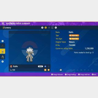 Battle Ready Kubfu 6IV Max Stats
