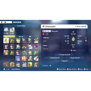 Shiny Adamant Nature Alpha Pokémon 6 IV for Pokemon Legends ZA Pick Any One Pokémon for $3 I can make custom bundles