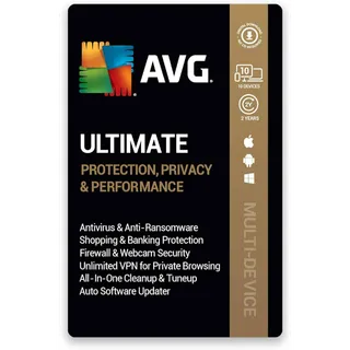 (1 Years / 5 Devices) AVG Ultimate 2025 with Secure VPN Key  - Global Key