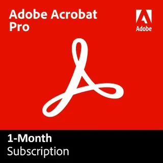 Adobe Acrobat Pro - 1 Month Subscription Key