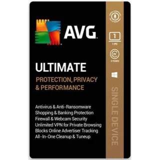 (1 Years / 1 Device) AVG Ultimate 2025 with Secure VPN Key  - Global Key