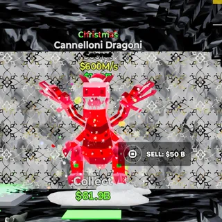 Christmas Cannelloni Dragoni