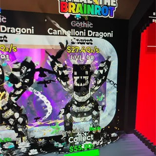 27.4Qa Lvl 98 Gothic Cannelloni Dragoni