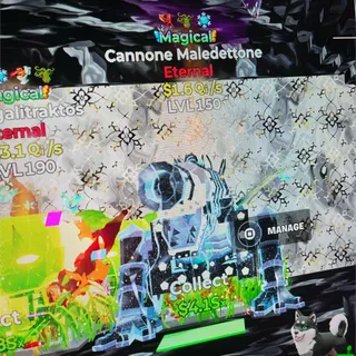 1.6Qi lvl 150 Magical Cannone Maledettone