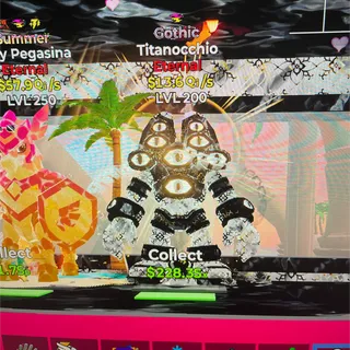 Lvl 200 Gothic Titanocchio