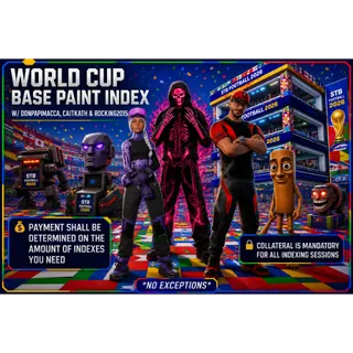 FOOTBALL WORLDCUP BASE PAINT INDEX Fortnite Steal The Brainrot (Read Description) 