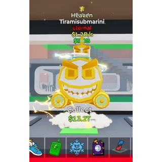 Fortnite Steal The Brainrot Heaven Tiramisubmarini