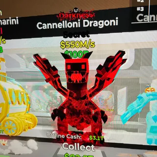 Darkness Cannelloni Dragoni