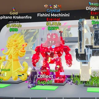 2.5B/s Rare Coi Trait Fishini Mechinini
