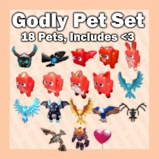 2x Godly Pet Set MM2 (Read DESC) 