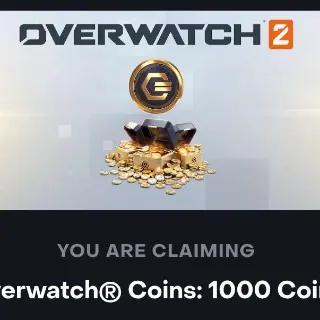 1000 Overwatch 2 Coins